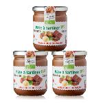 Lot de 3 Pâtes à tartiner Bio aux noisettes et cacao - 400g LUCIEN GEORGELIN