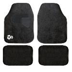 Tapis de Sol voiture motif Ibiscus universels 4 piéces PE