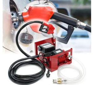 Pompe à Fuel Gasoil bio Autoaspirante 230V/600W 40l/min Pistolet Automatique