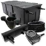 Kit de filtration biologique 24w bassin 90000 L max+ skimmer