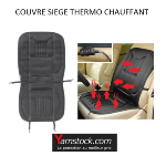 Housse couvre sieges thermo chauffant 12v  voiture camping car CT