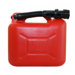 Jerrican plastique pour l' essence et gasoil 5 litres PE