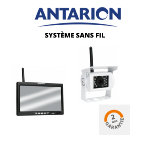 ANTARION - Camera de recul sans fils pour camping car + écran LCD 7' 
