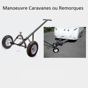 Déplace caravane ou remorque manuel