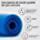 Bâche à Bulles sur Mesure pour Piscine - 300 microns - Bleu 2X10