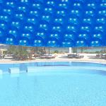 Bache à bulles  bleu pour piscine ronde 3,6m 400µ