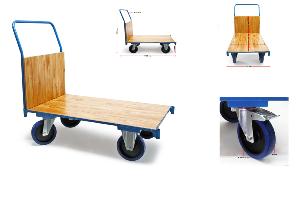 Plateforme manutention / Chariot de transport max 600 kg + Roues frainées