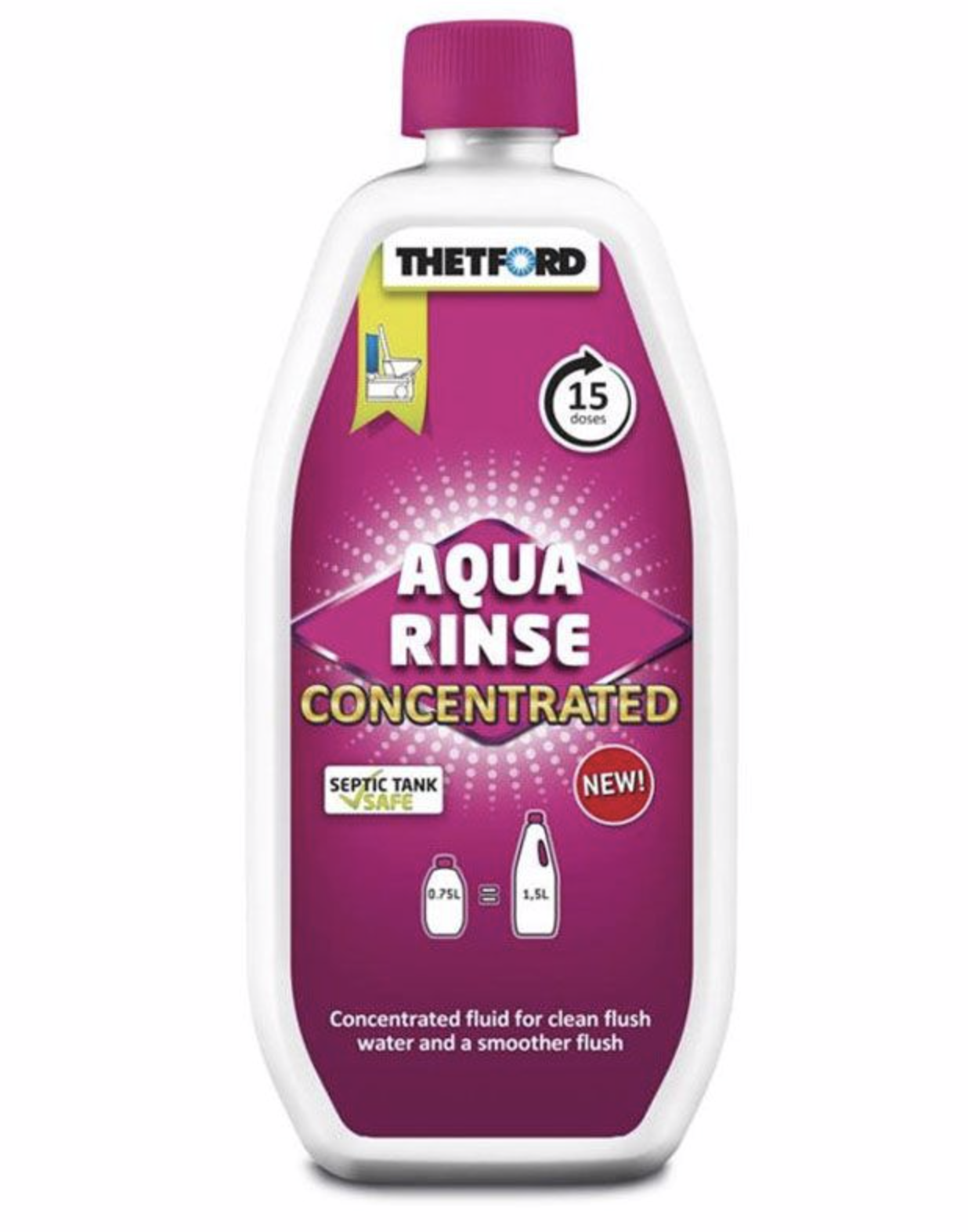 Additif sanitaire AQUA RINCE PLUS Concentré 750ml
