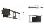 ANTARION - Support TV de placard coulissant et rotation 180°