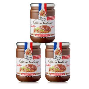 Pâte à tartiner aux noisettes et cacao - 3 x 600g LUCIEN GEORGELIN