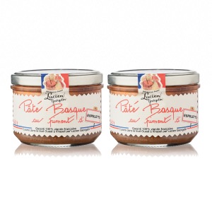 Lot de 2 Pâtés Basque au piment d'Espelette -220g LUCIEN GEORGELIN