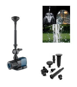 Pompe fontaine pour bassin réglable 6000l/h 40 w