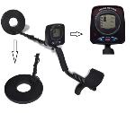 Détecteur de métaux bobine 21 cm - Profondeur 300 cm + Ecran LCD