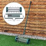 Scarificateur / Aérateur de pelouse sur manche