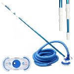Kit balai brosse de nettoyage pour piscine + Manche + Tuyau