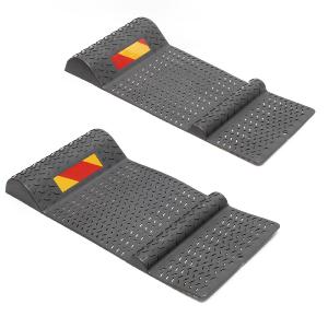 2x Butoir Voiture Tapis Aide Stationnement Auto-adhésif Garage