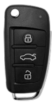 Clé compatible Audi A1 2010-2018