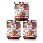 Lot de 3 Pâtes à tartiner aux noisettes et cacao - 400g LUCIEN GEORGELIN