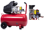 Compresseur d'air 50 L - 1500W - 218L / min - 8 bars