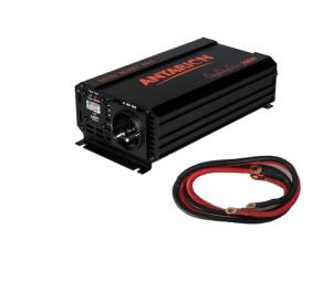 Antarion Convertisseur de tension pur sinus 300w 12v / 220v 