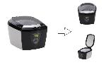 Nettoyeur à ultrasons numérique 750 ml - bijoux, lunettes, dentiers