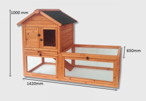  cage - Poulailler - Clapier - Lapinière en bois  WC