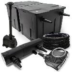 Kit de filtration biologique 24w bassin 60000 L max + tuyau et pompe fontaine