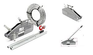Tire-fort, Palan à cable manuel max 1600 kg - Cable de 20m / Ø 11mm