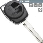 Boitier Plip de remplacement 2 Boutons pour Opel Agila