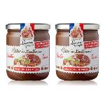 Lot de 2 Pâtes à tartiner aux noisettes et cacao - 400g LUCIEN GEORGELIN